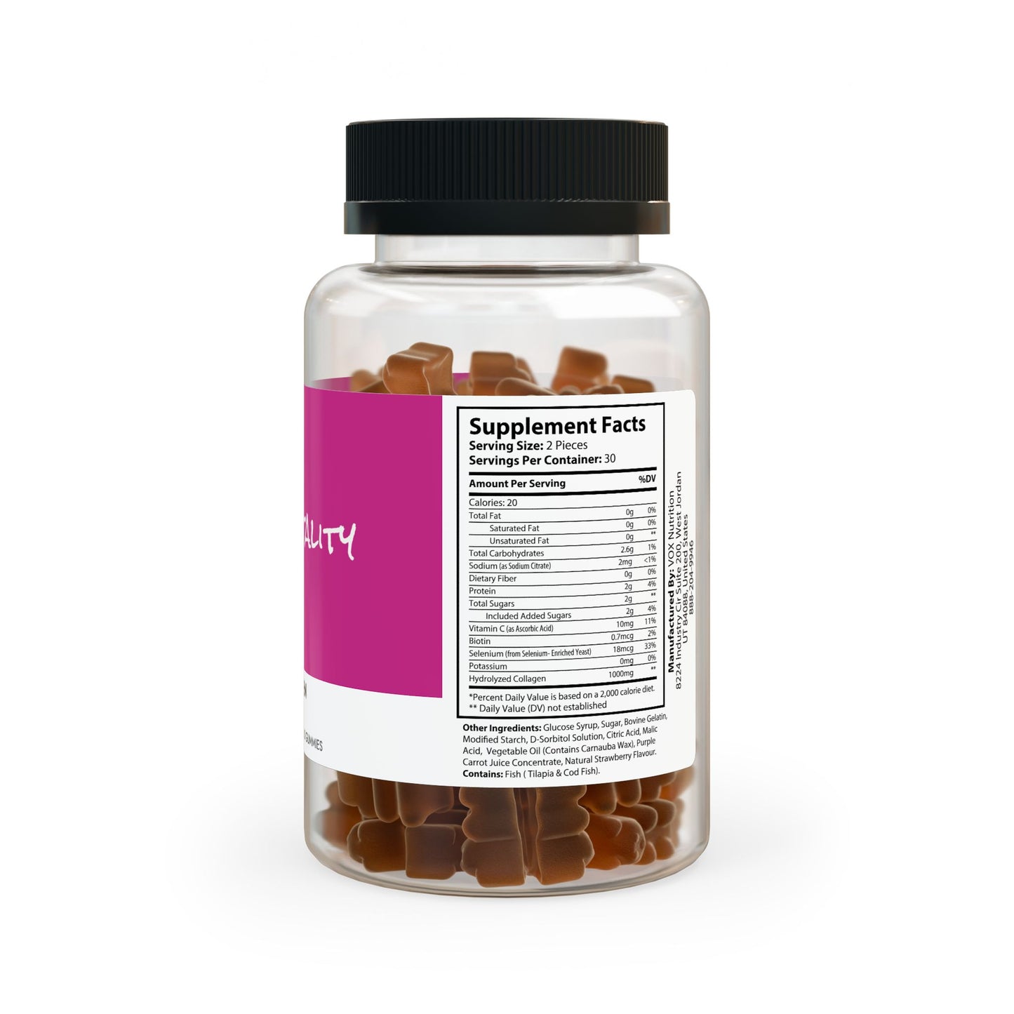 Collagen Gummies (60 Gummies)